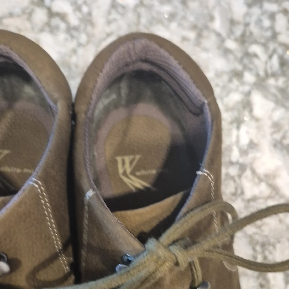 White Mountain Lisa Waterproof Hiking Boots In Olive Green NWOT